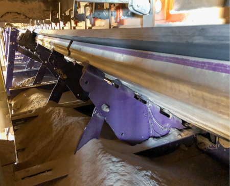 Flexco Trainers on Copper Conveyor Systems